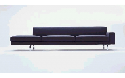 Leatherette sofa design