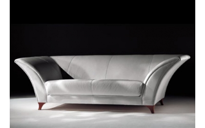 Leather sofa design