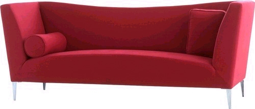 Leatherette sofa design